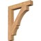 Ekena Millwork Balboa Block Smooth Bracket, Western Red Cedar, 5 1/2"W x 38"D x 46"H BKT06X38X46BOA05SWR - alternate 1